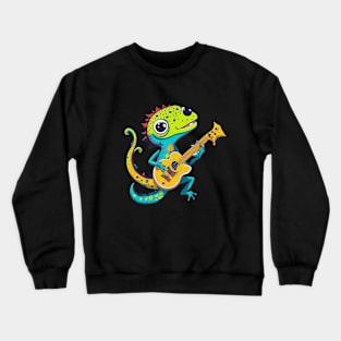 Groovy Gecko Crewneck Sweatshirt